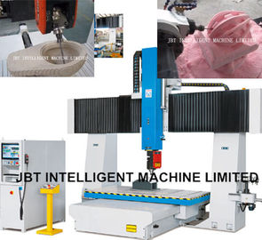 Auto Tool Changer Intelligent 5 Axis CNC Router Machining Center
