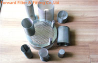 Durable SS Wire Mesh Air Filter Layar Tabung / Pipa Untuk Minyak Penyelesaian Sistem
