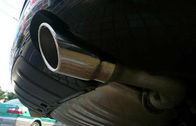 Stainless Steel Sparepart Mobil Tail Knalpot Vent-Pipe Cover untuk Audi Q7