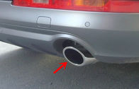 Stainless Steel Sparepart Mobil Tail Knalpot Vent-Pipe Cover untuk Audi Q7