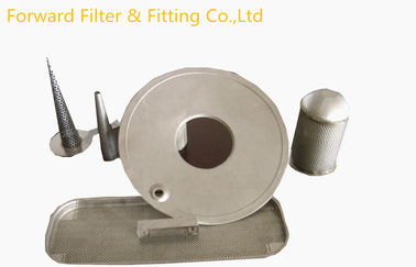 Pengecoran Logam Produk Aluminium Oil Filter Plat Dengan 0,5 - Tebal 8mm