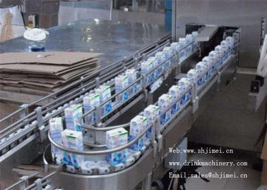 500 - 1000 L / H Jalur Produksi Susu Pasteur Untuk Botol Plastik