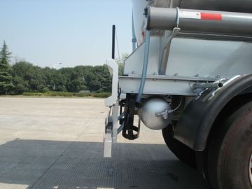 3x12T BPW poros 46000L Alloy Aluminium Petroleum Ponsel Fuel Tank Trailer