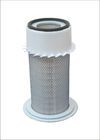 Putih PU PP Roller Automobile Air Filter Amerika Untuk Truk / Excavator