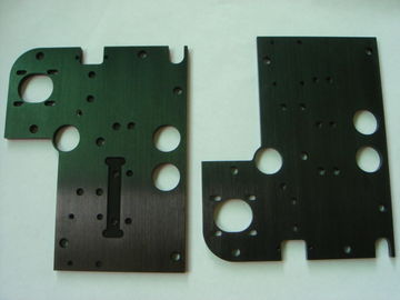 Aluminium Dengan Hitam anoda CNC Precision Machining Sheet Metal Bending