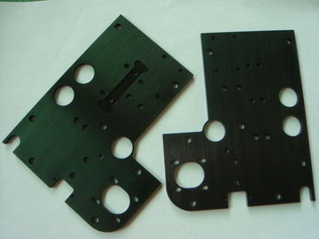 Aluminium Dengan Hitam anoda CNC Precision Machining Sheet Metal Bending