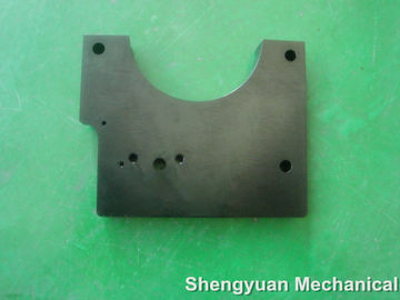 DIN / JI Standard Presisi Milling Bagian mesin Hitam anoda Disesuaikan Al6061