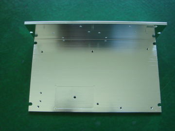 L-bentuk Precision CNC Machining cepat prototipe sudut aluminium dengan lapisan konversi