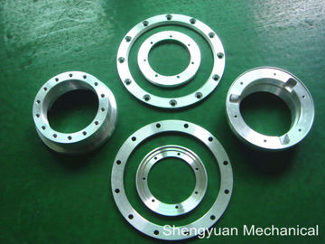 Industri Auto CNC Precision Machining Aluminium Cincin Parts Dengan Seng Disepuh