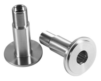 Presisi Ternyata Bagian Hot-dip Galvanized Besi Baja Logam machined Poros