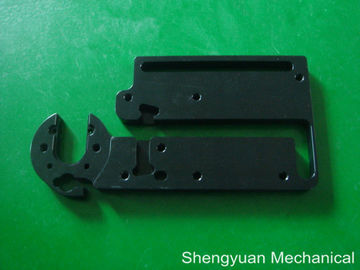 AL6061 CNC Precision Machining CLAB Head Motor Mount dengan Black anodize