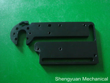 AL6061 CNC Precision Machining CLAB Head Motor Mount dengan Black anodize