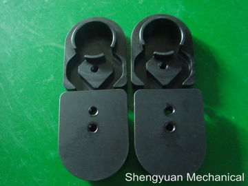 Hitam anoda CNC Precision Machining AL6061 kabel Lulus Thru dengan 0,005 - 0.01mm