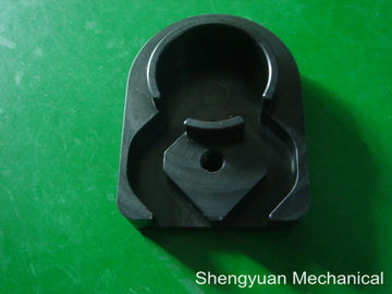 Hitam anoda CNC Precision Machining AL6061 kabel Lulus Thru dengan 0,005 - 0.01mm