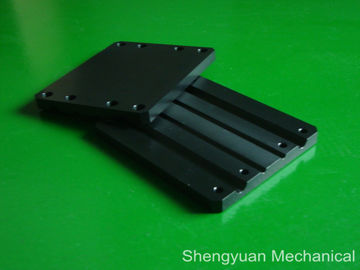 AL6061-T6 Presisi Milling Bagian mesin dengan Black Anodized