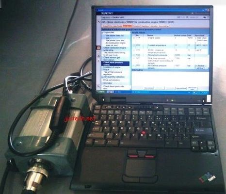 Mercedes Benz tugas berat truk yang universal alat diagnostik Scanner untuk semua kendaraan 2012/07