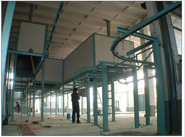 Warna cat Powder Coating garis peralatan sistem untuk pipa