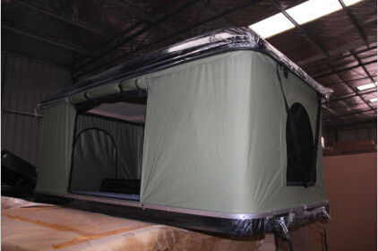 Kocok menangani Roof Top Tenda / atap berkemah Suv cangkang keras untuk truk pop up tenda