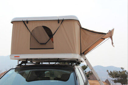 Kocok menangani Roof Top Tenda / atap berkemah Suv cangkang keras untuk truk pop up tenda