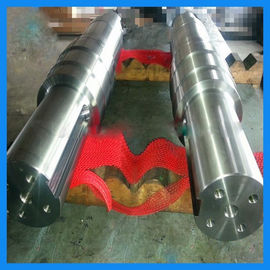 Precise CNC machined ditempa Steel Shaft, Customerized Threaded 316 berongga Shaft