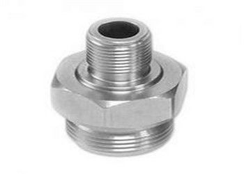 Presisi Thread Machining Nuts / Baut / Screw dengan galvanis / seng-plating