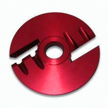Presisi Bagian mesin dengan Red Anodizing