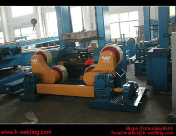 5 Ton Self-aligned Pipa Pemutar untuk Welding, Tank Menghidupkan Rolls untuk Kapal / Boiler