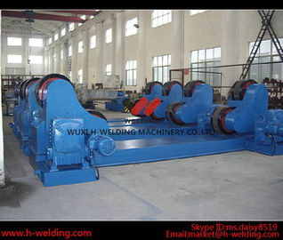 5 Ton Self-aligned Pipa Pemutar untuk Welding, Tank Menghidupkan Rolls untuk Kapal / Boiler