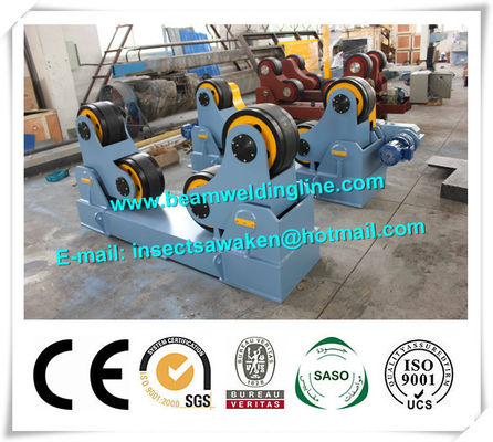 Tahan lama tekanan pembuluh pipa pengelasan Rotator / Welding mengubah Roll