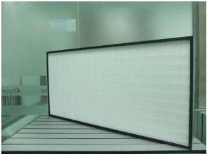 Disesuaikan PU Panel Air Filter Rotary pleating Mesin 350mm Lebar