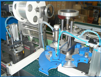 Listrik 50Hz Auto Plastik Film Memegang Mesin Minyak Filter Caps Bawah