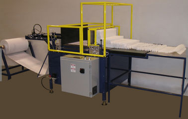 2 * 26 Jalur 380 Volt Mini pleating Mesin Air Filter Manufacturing Equipment