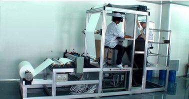 Terpisah HEPA Mini pleating Mesin Air Filter Equipment Manufacturing