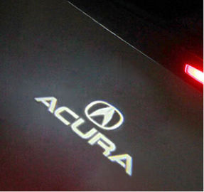 Acura MDX ZDX RLX TL Pintu courtesy Lampu LED Logo Cahaya Otomotif Suku Cadang