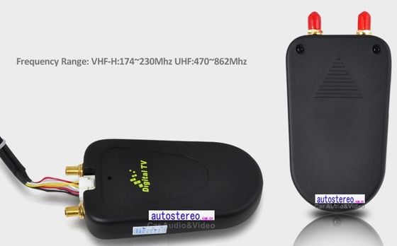 Mobil Digital TV Tuner Receiver Auto Spare Parts MPEG-4 DVB-T dengan TV Aerial untuk S100 S150 Stereo