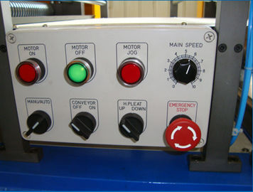 Kecepatan tinggi Rotary Filter Mesin pleating untuk HEPA Air Filter