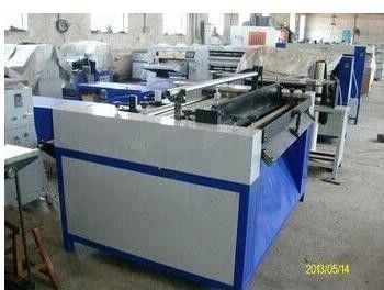 0.75KW Knife pleating Mesin Air Filter Membuat Mesin dengan Marker