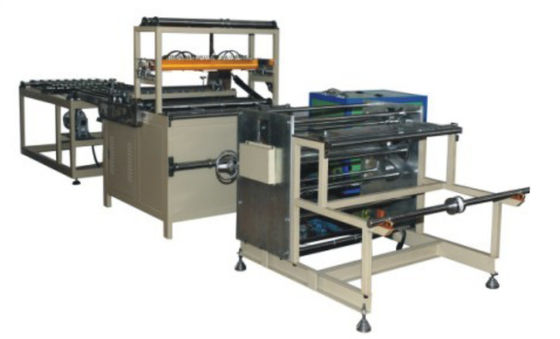 380V / 50HZ Fiber Glass Filter pleating Mesin Efisiensi Tinggi