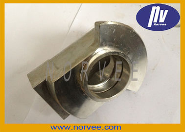 Tembaga / Stainless Steel / Plastik CNC Precision Machining Parts Dengan Presisi Tinggi