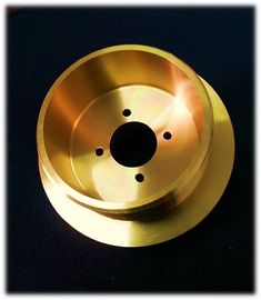 CNC Machining Preciaion Kuningan Ternyata Bagian Untuk Militer, 0.005mm Cylindricity