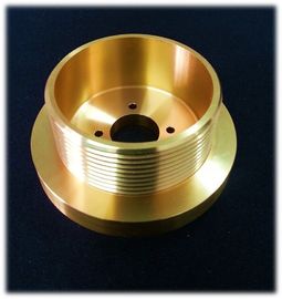 CNC Machining Preciaion Kuningan Ternyata Bagian Untuk Militer, 0.005mm Cylindricity