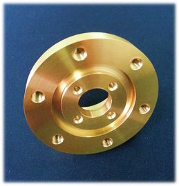 CNC Machining Preciaion Kuningan Ternyata Bagian Untuk Militer, 0.005mm Cylindricity