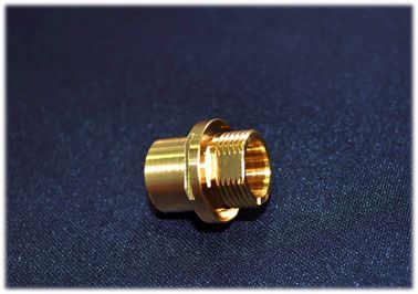 Non Standar Emas Disepuh Tembaga Ternyata Bagian, CNC Machining Part