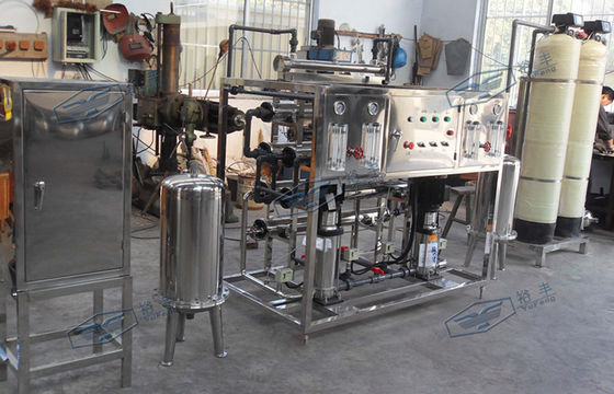 Jenis kecil Sistem RO Air Fiberglass Untuk Botol Line Produksi Air