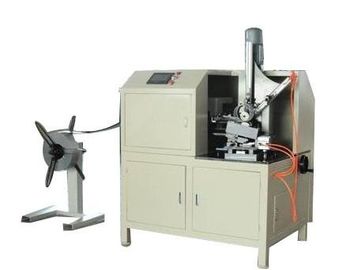 Full-auto Expanded Mesh Spiral Coiling Machine Untuk Minyak / Fuel Filter Tabung
