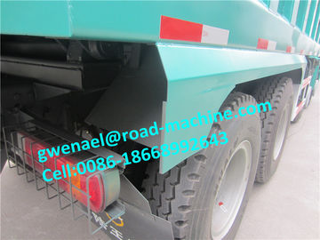 HOWO 8x4 Tugas berat Dump Truck 50ton truk tipper 10 roda truk pembuangan sampah HYVA sistem mengangkat hidrolik